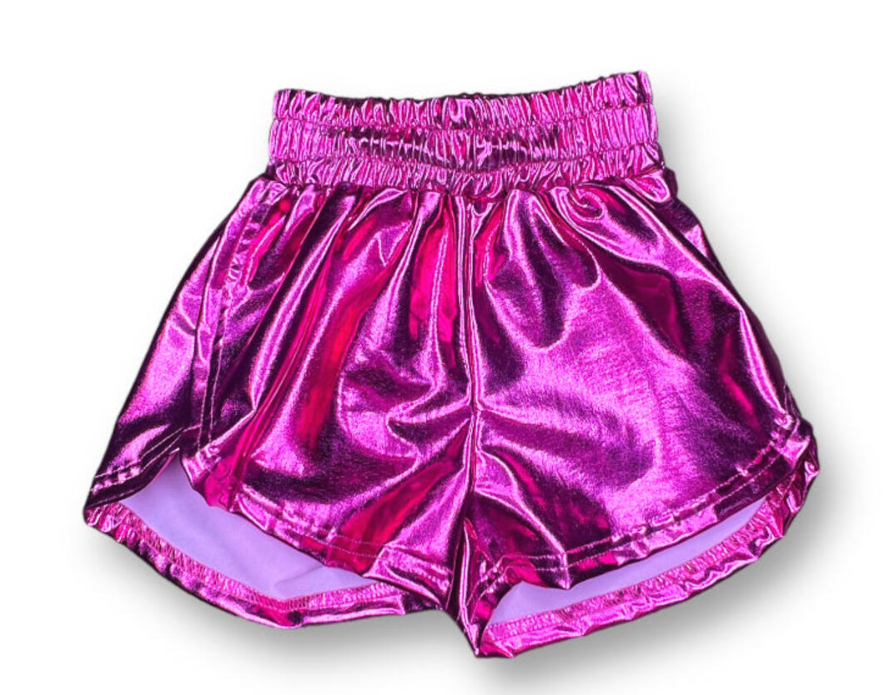  TERNEZ Shorts for Women Flare Hem Satin Shorts (Color : Baby  Pink, Size : Large) : Clothing, Shoes & Jewelry