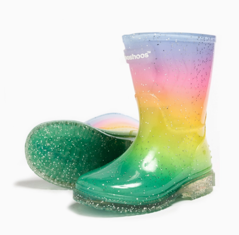 Glitter fashion rain boots