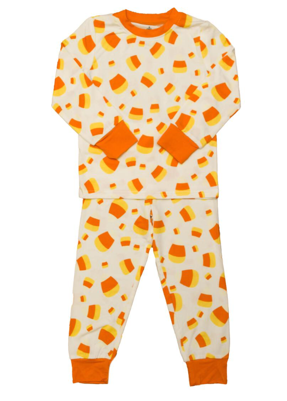 Bamboo Candy Corn Pajamas Belle Cher