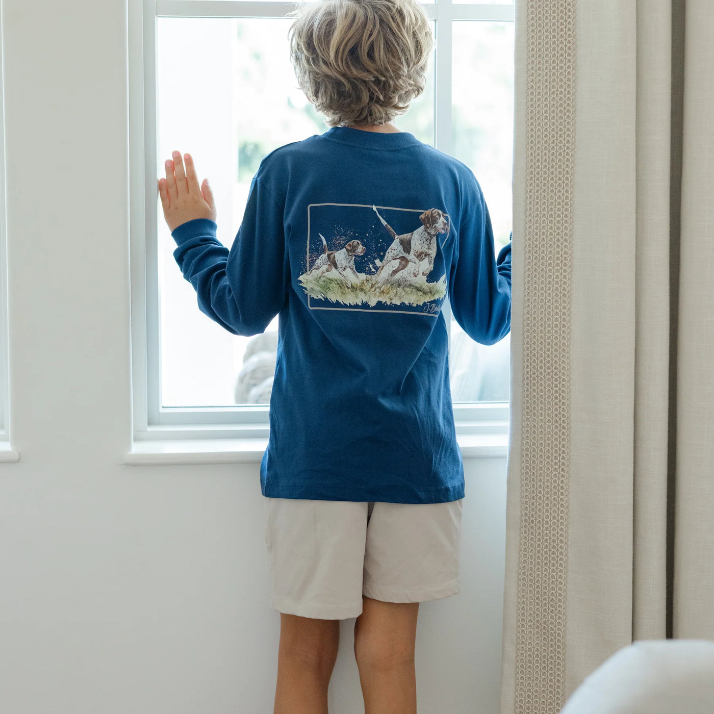 GSP Pointer L/S Boys Tee - Bailey Boys