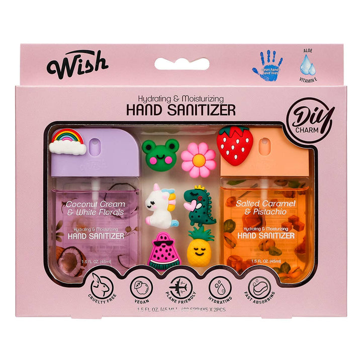 Kids Decorative Charm Hand Sanitizer Collection Case