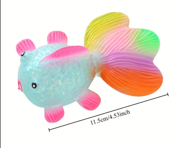 Rainbow Goldfish Squishy