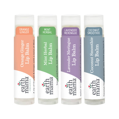 Lip Balm 4-pack - Earth Mama