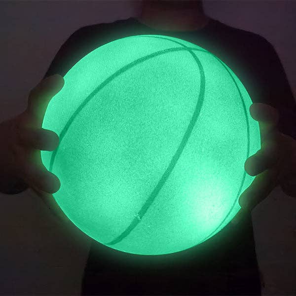 StealthDunk Glow-in-the-Dark Silent Basketball