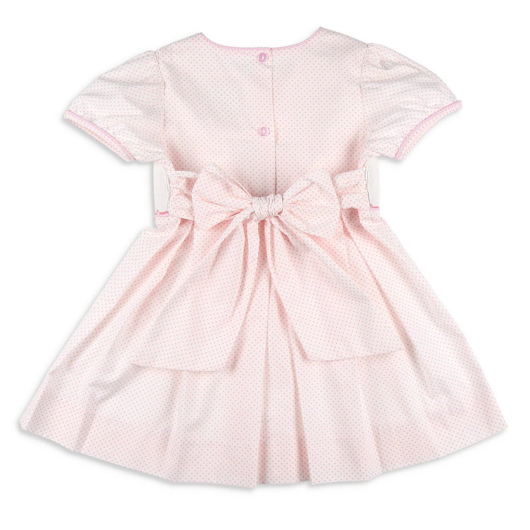Smocked Pink Big Sister Dress - Shrimp & Grits Kids