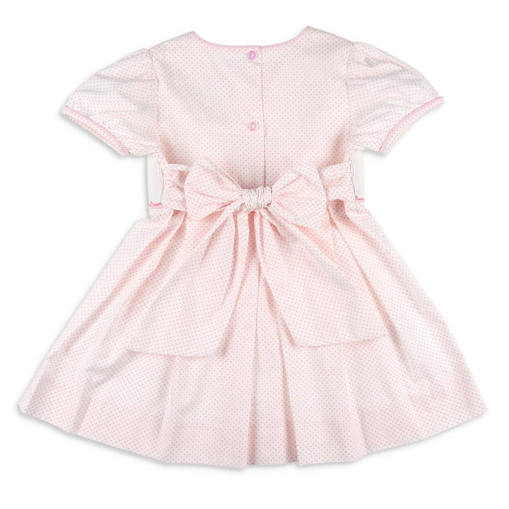 Smocked Pink Big Sister Dress - Shrimp & Grits Kids