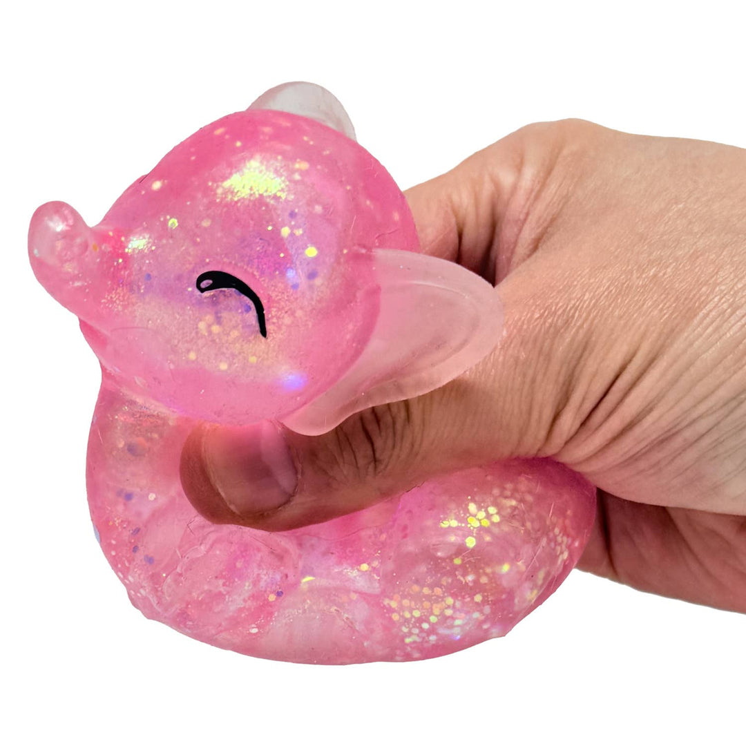 Glitter Elephant Squish