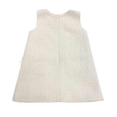 Feather Trim Tweed Dress & Jacket - Doe a Dear