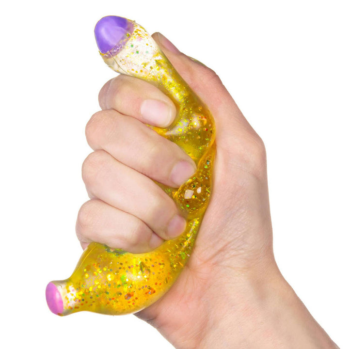 Squishy Glitter Banana