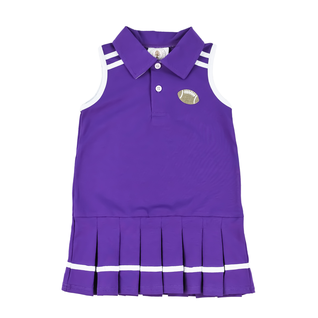 Purple Fan Zone Pleated Jumper - Cypress Row