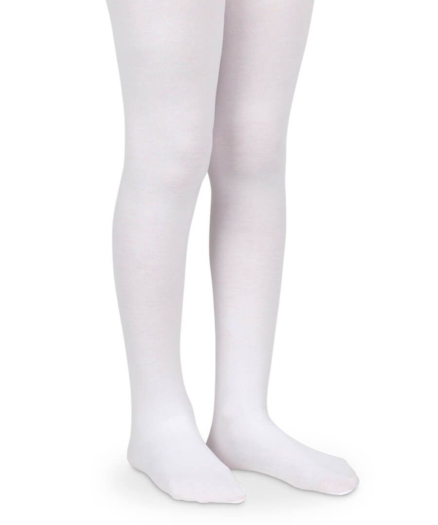 White Pima Tights