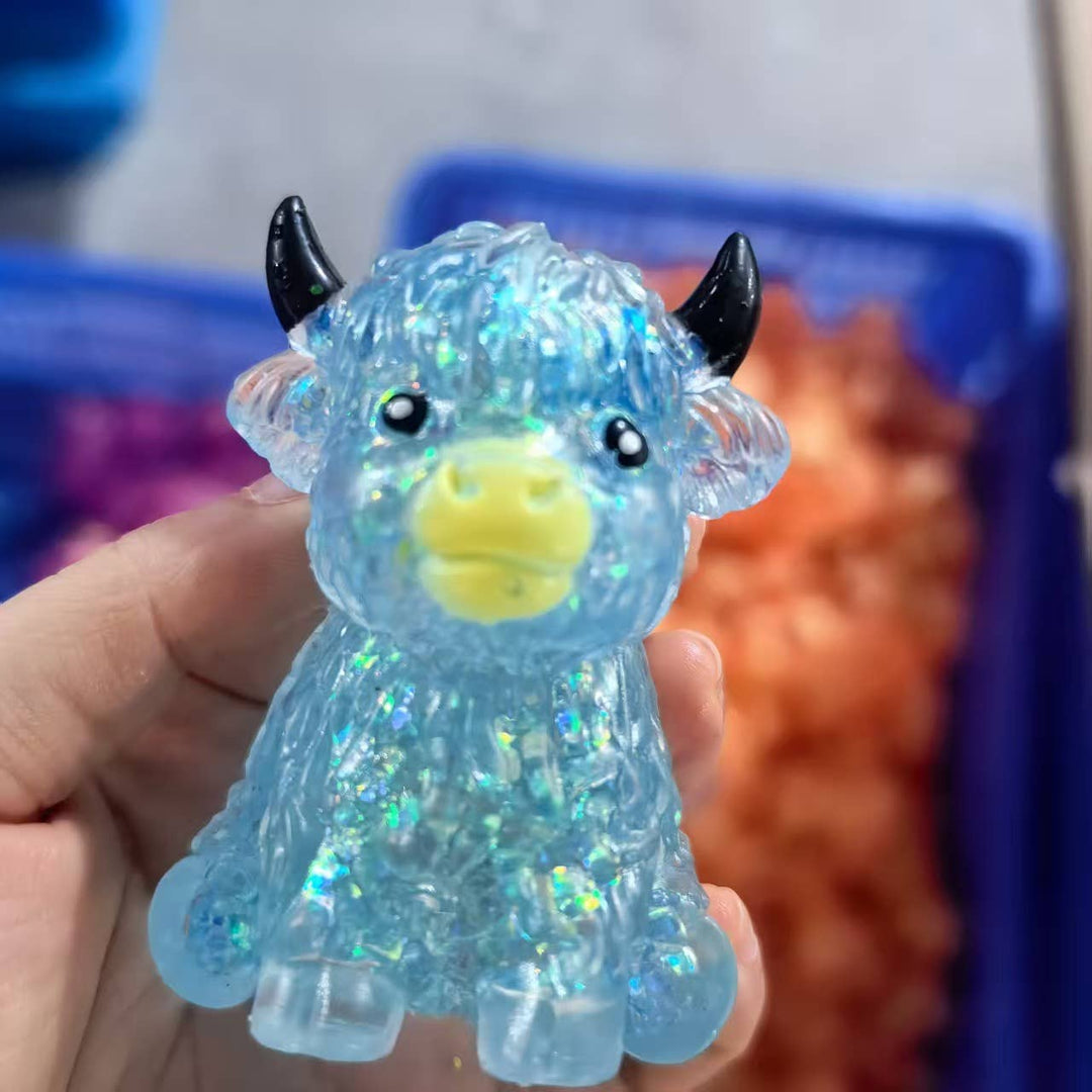 Highland Cow Doh Squishy
