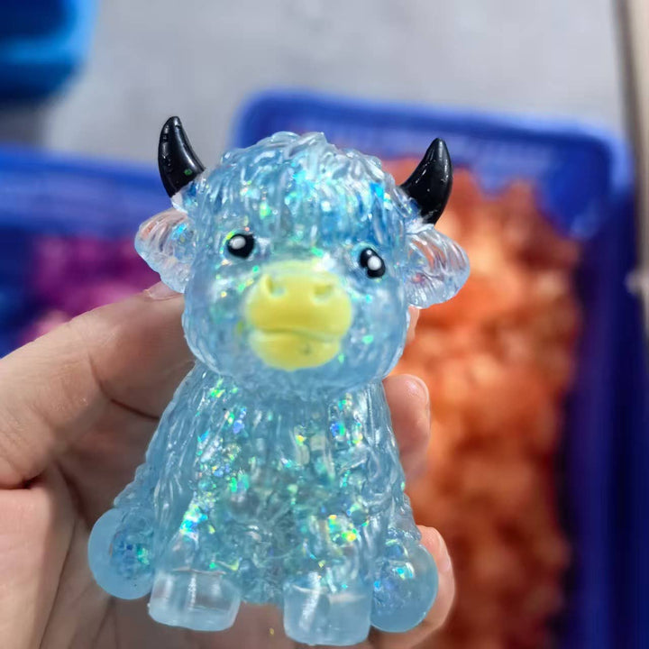 Highland Cow Doh Squishy