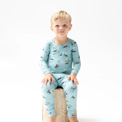 Loon Diving Bird (Bamboo) PJ Set - Angel Dear