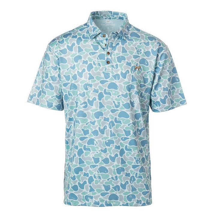 Saltwater Camo Polo - Fieldstone