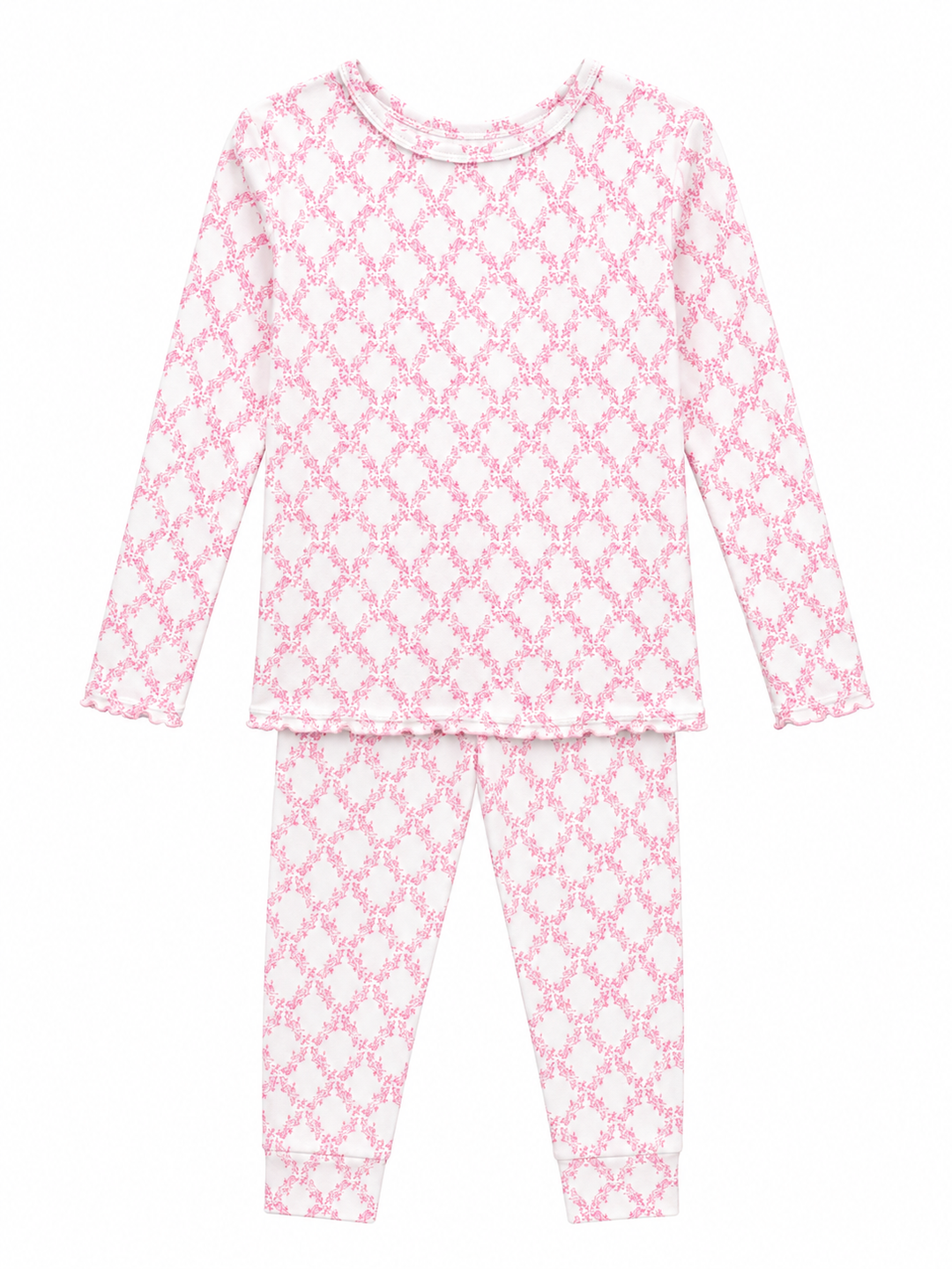 Rose Trellis Pajama Set - Weisinger Bamboo