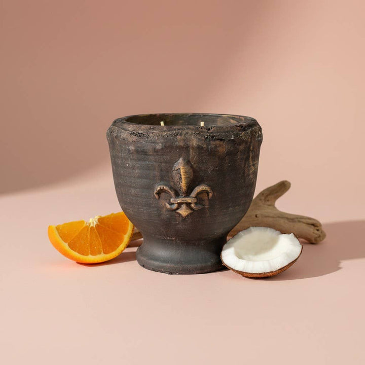 Classic Pottery Candle 20oz - Bourbon Royalty