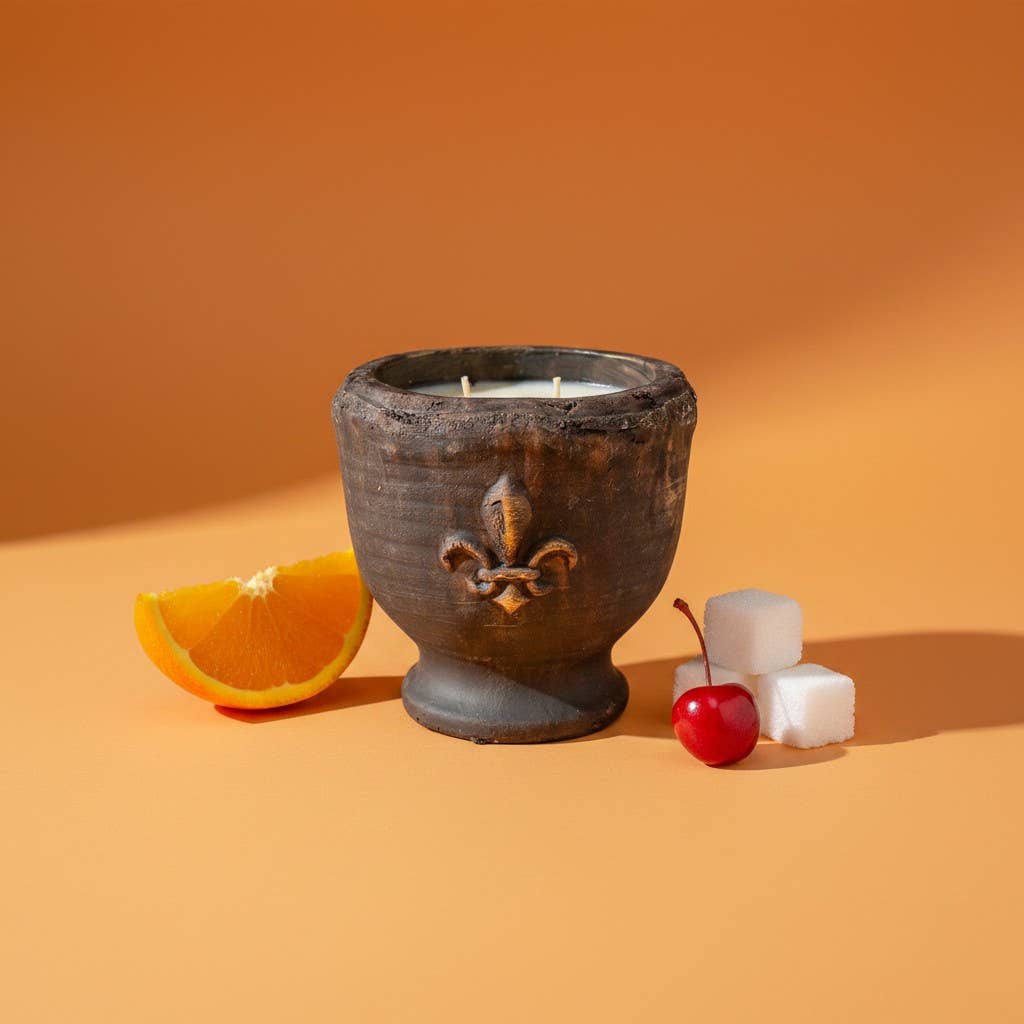 Classic Pottery Candle 20oz - Bourbon Royalty