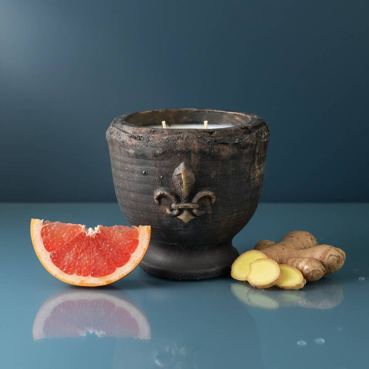 Classic Pottery Candle 20oz - Bourbon Royalty