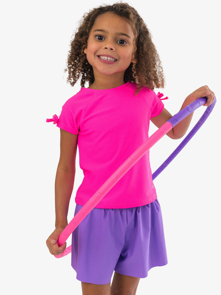 Hot Pink Active Shirt - RuffleButts