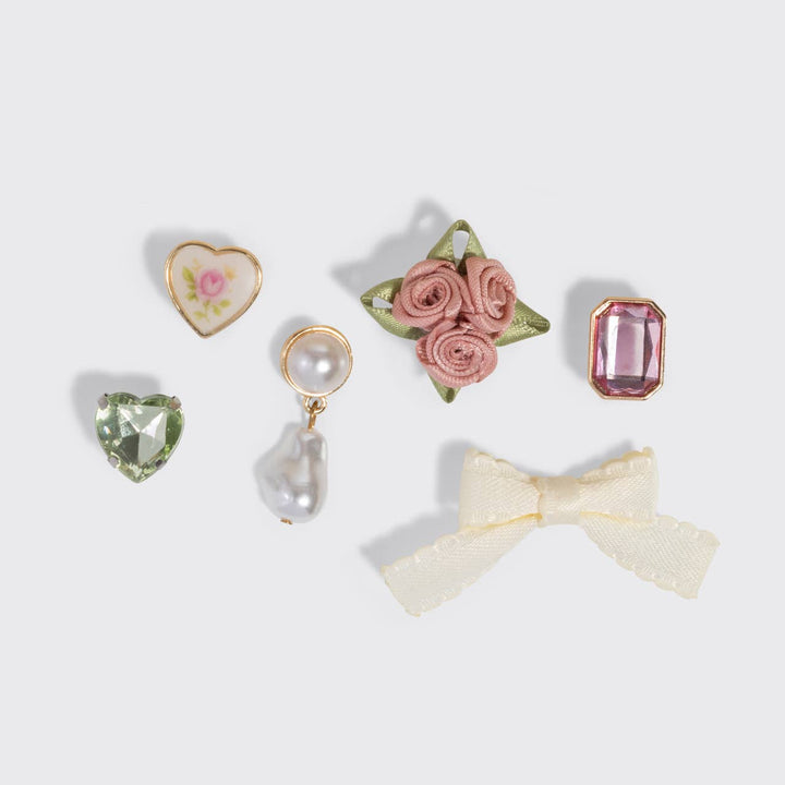 KITSCH - KitschPop™️ Charms 6pc Set - Vintage Pink