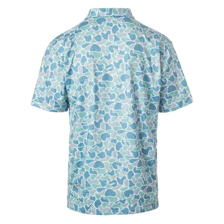 Saltwater Camo Polo - Fieldstone