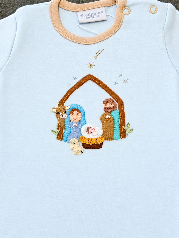Boys Nativity Romper - Squiggles by Charlie