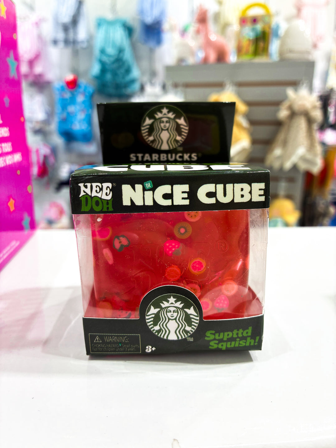 Starbucks Nice Cube Doh Cube Squishy