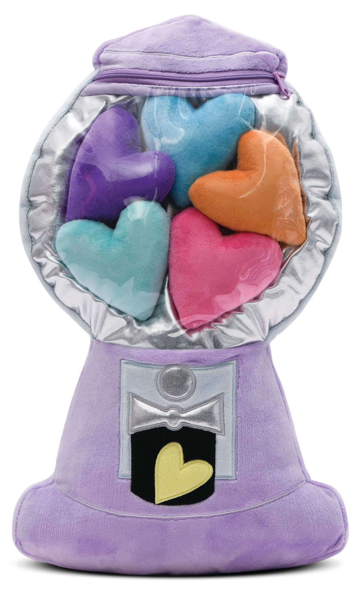 Hearts Gumball Machine Interactive Plush