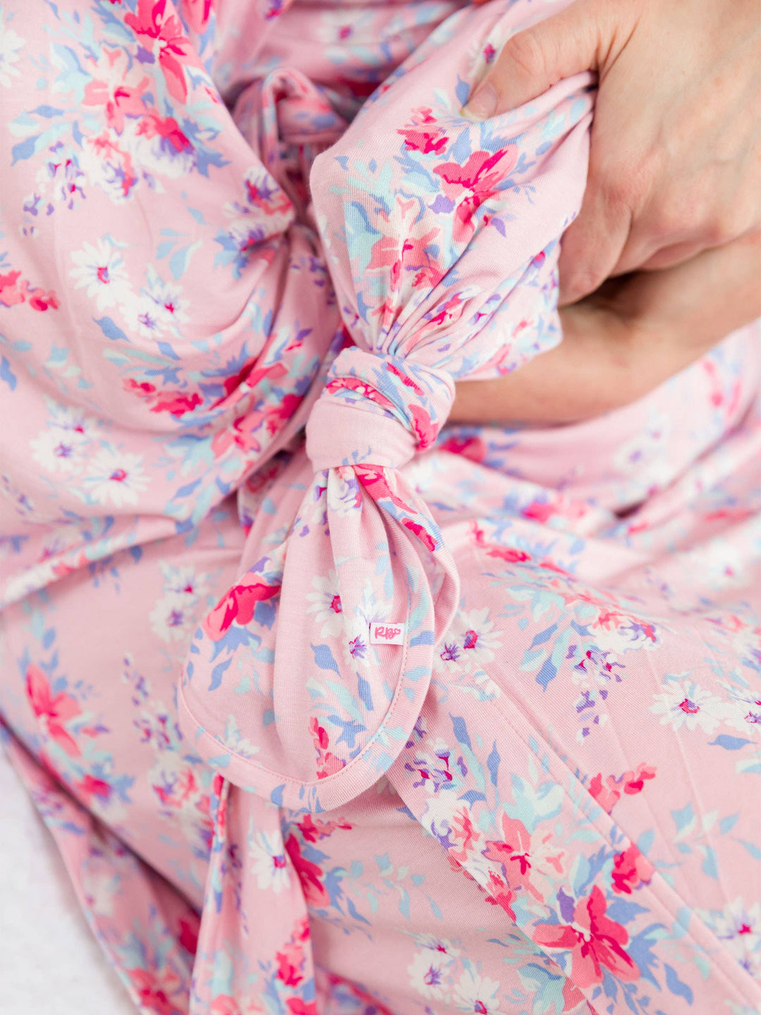 Pretty in Pink Floral Ruffle Gown & Hat Set - RuffleButts