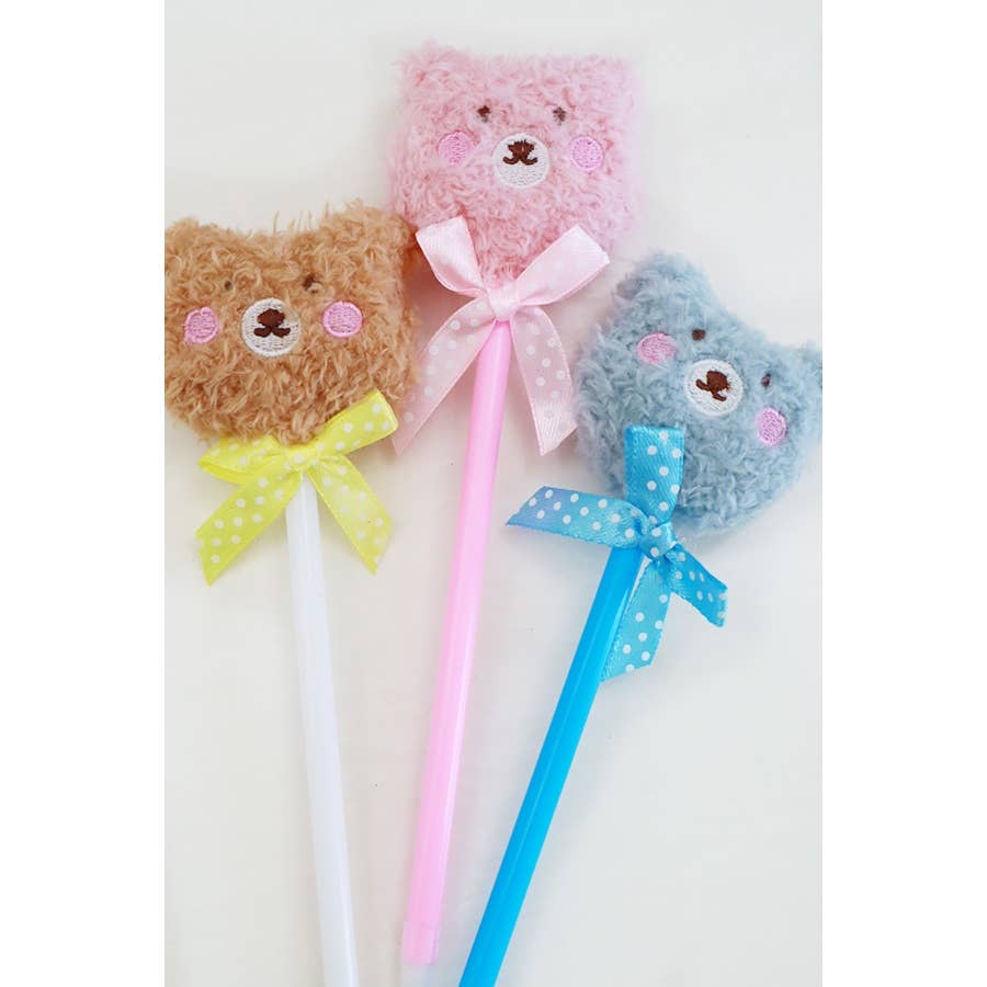 Teddy Bear Plush Pen
