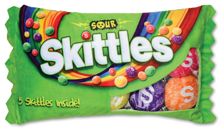 Sour Skittles Plush Interactive Pillow