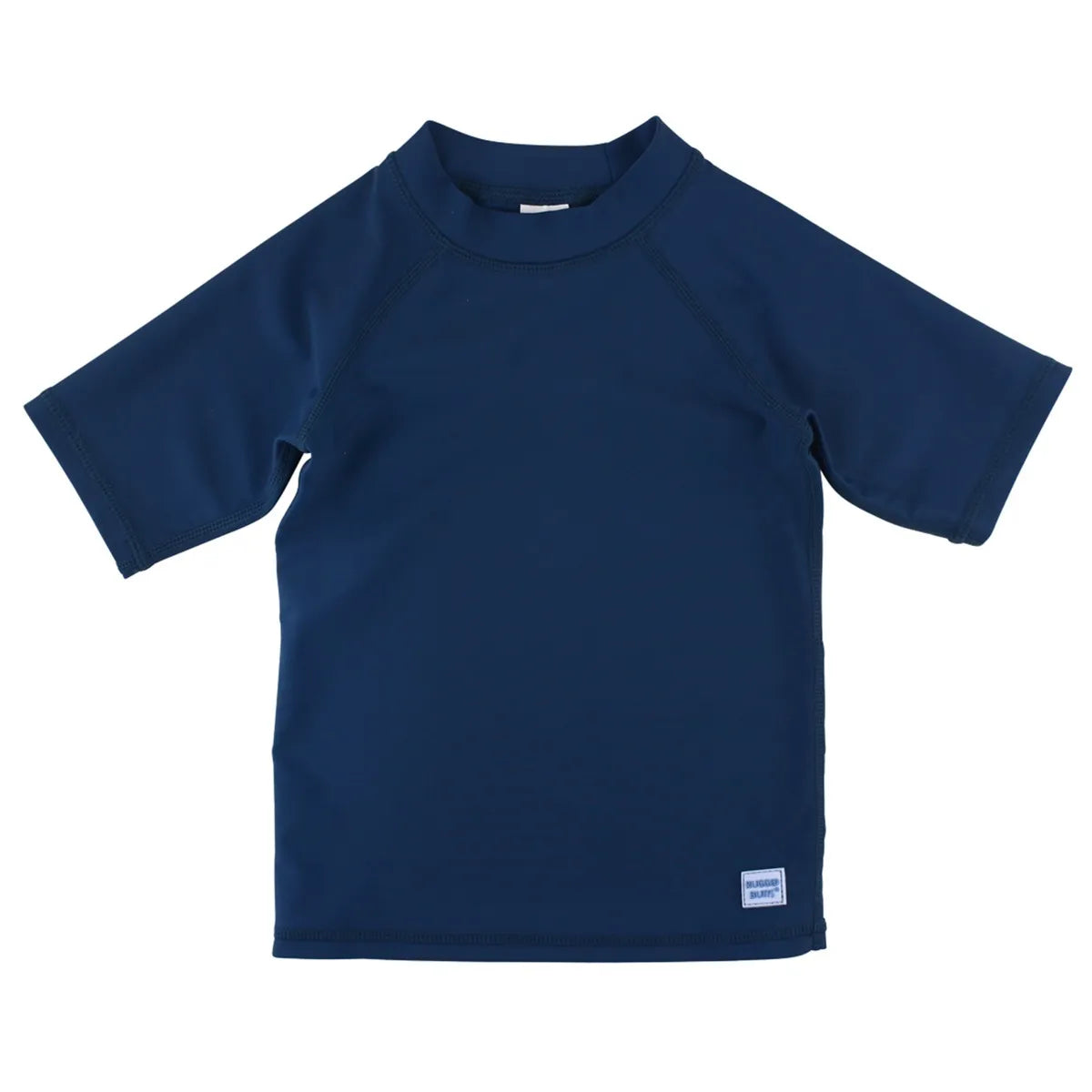 Navy Short Sleeve Rash Guard Swim Shirt - RuggedButts 3/6M