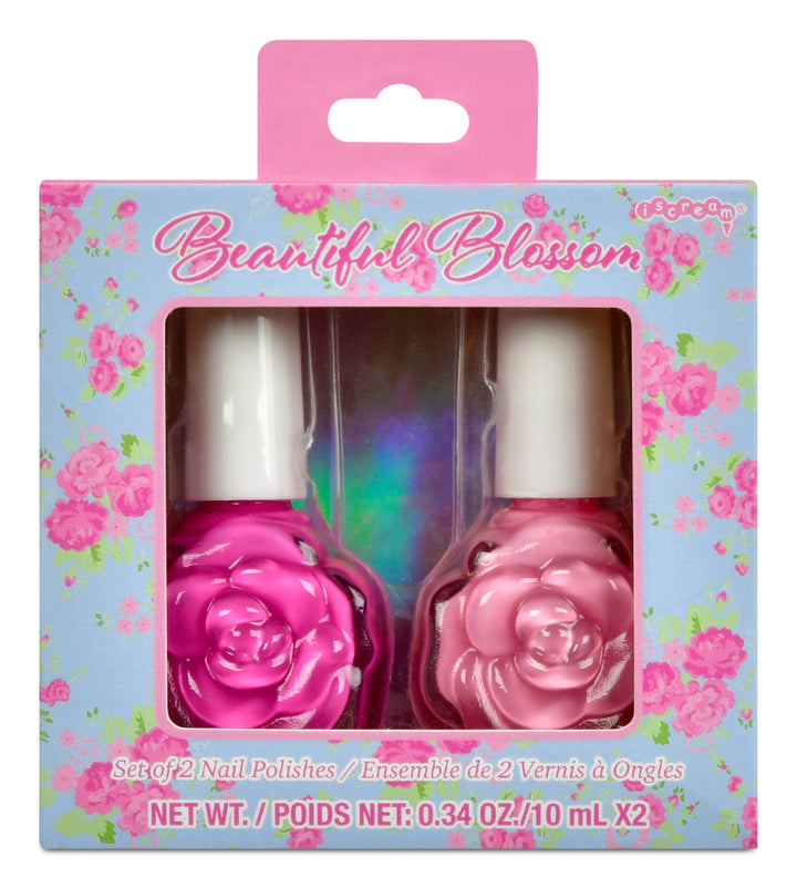 Girls Beautiful Blossom Nail Polish Set