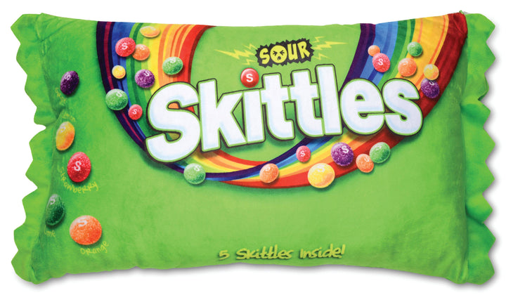 Sour Skittles Plush Interactive Pillow