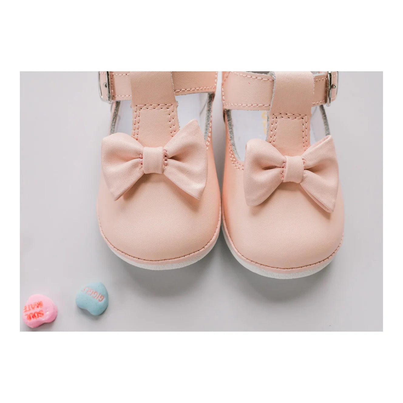 Minnie Pink Bow Leather Mary Jane - L'Amour