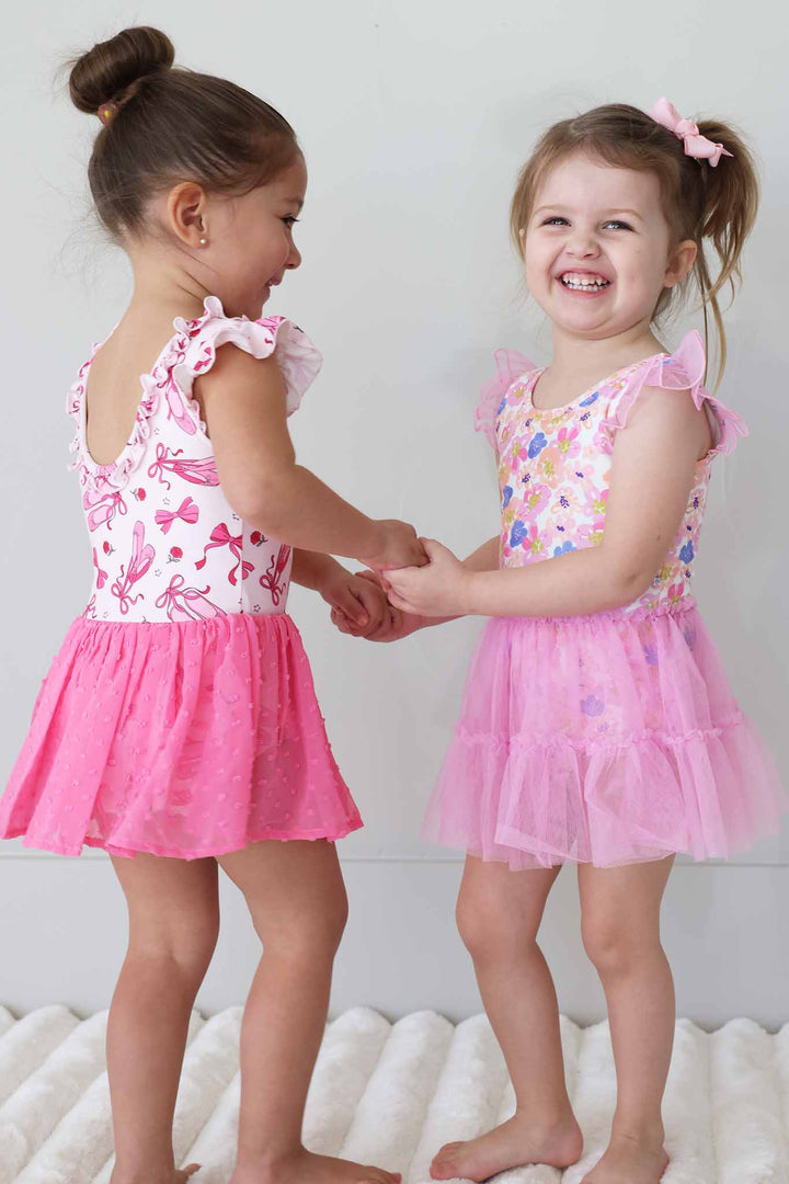 Pink Ballet Dance Leotard - Caden Lane