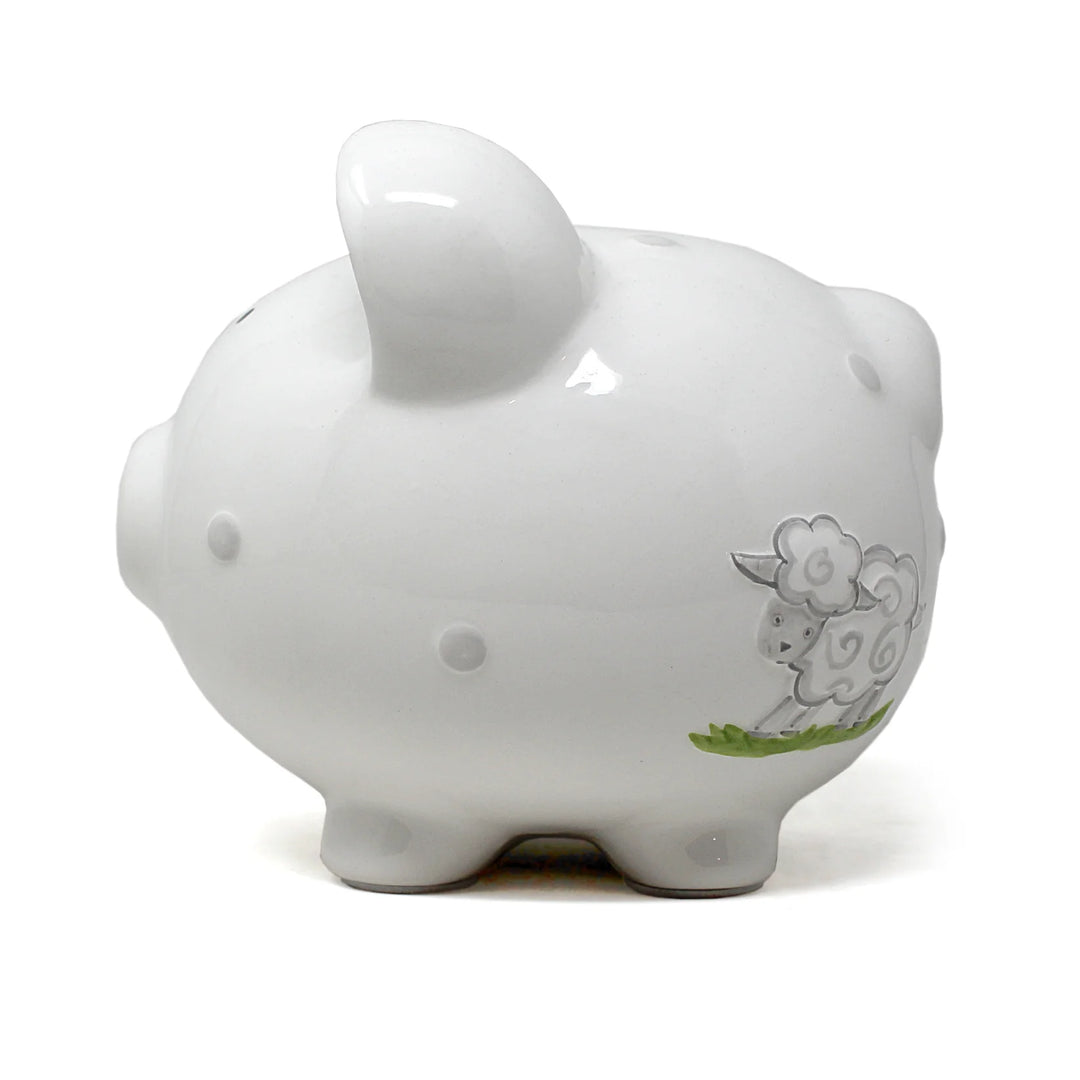 Lambs N Ivy Large Piggy Bank - Child To Cherish