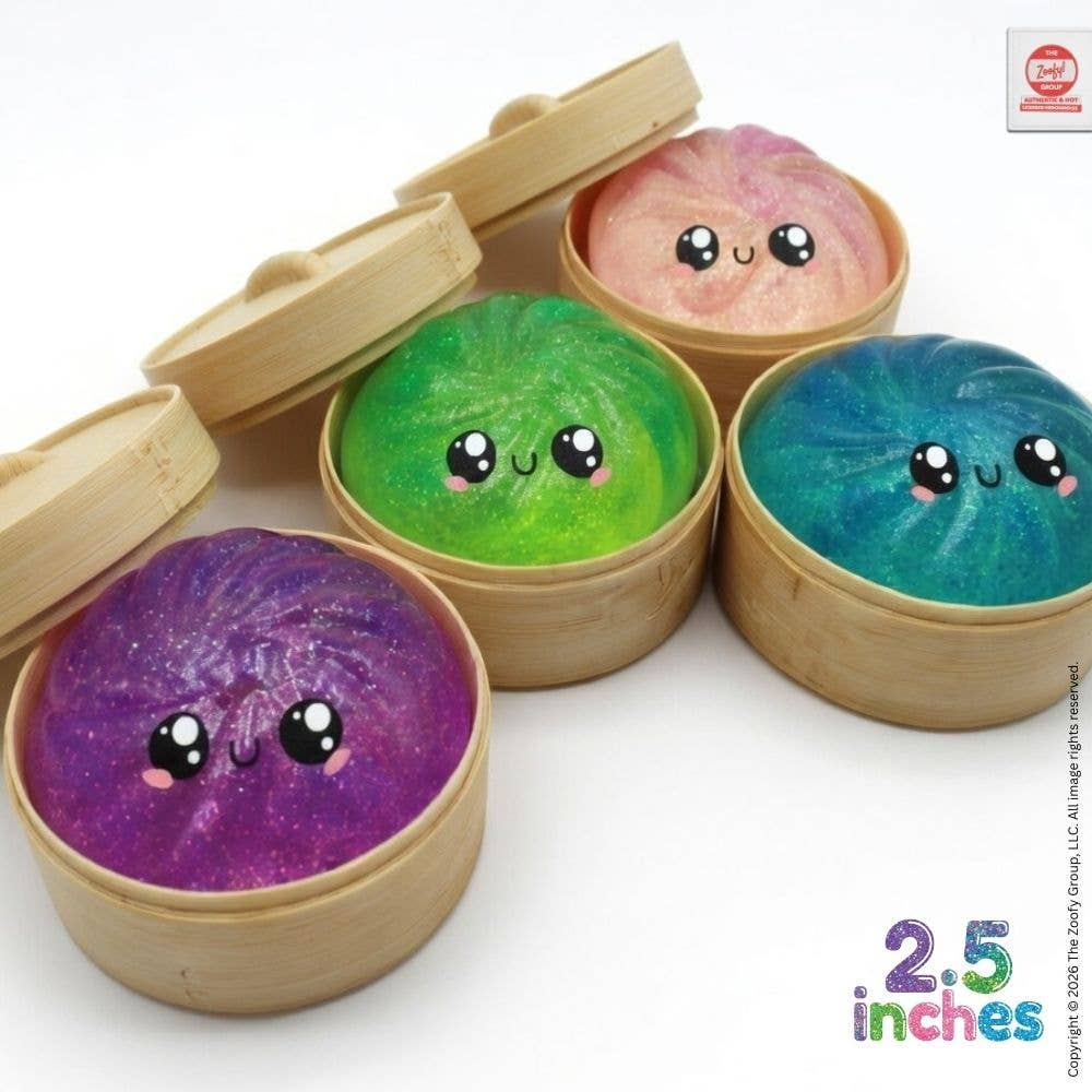 Mystery Glitter Mini Dumpling Squishies (2.5")