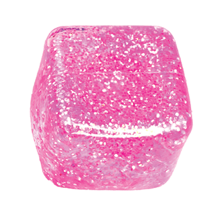 Glow in the Dark Squishy Sparkle Cube