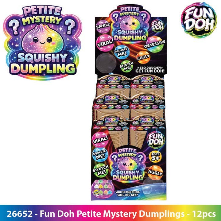 Glitter Mystery Mini 2.5" Dumpling Squishy