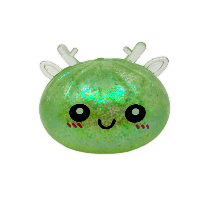 Christmas Mystery Reindeer Dumpling Squishy Toy