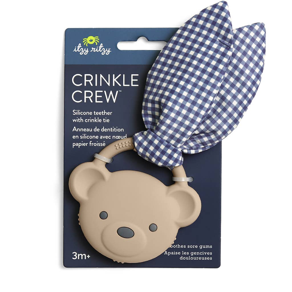 Beary Cute Crinkle Crew™ Teether - Itzy Ritzy