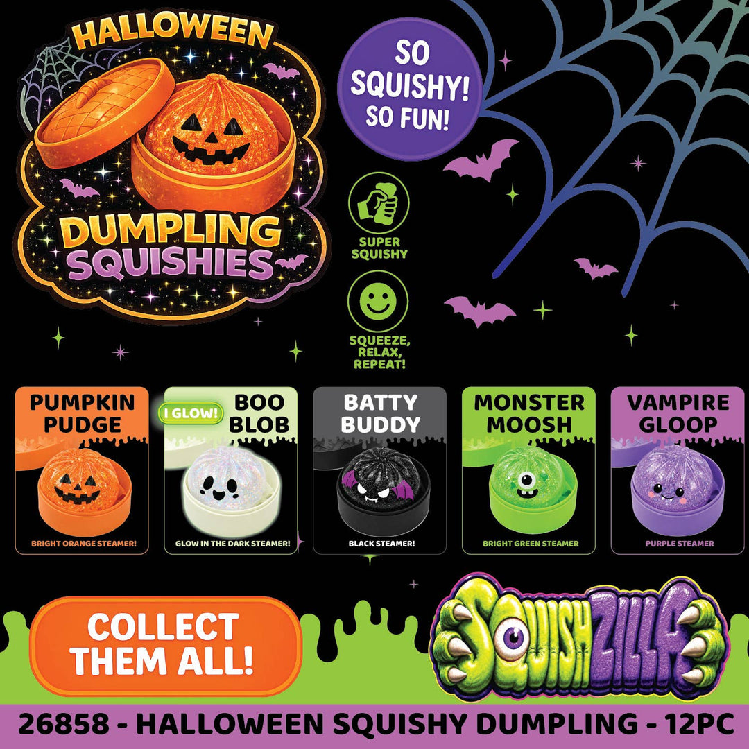 Halloween Mystery Dumpling Squishy Toy