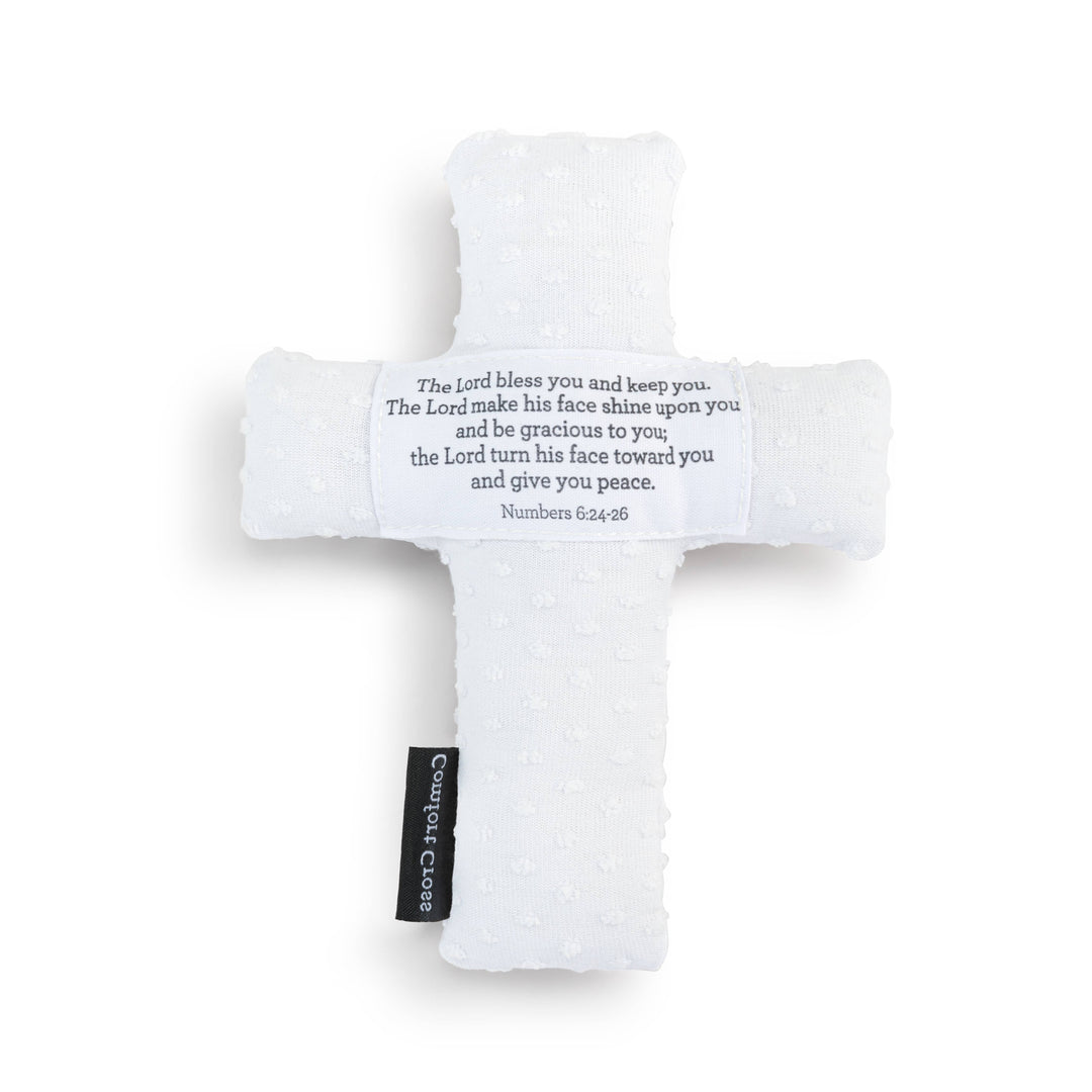 Bless This Child Plush Cross