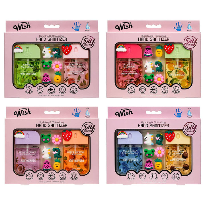 Kids Decorative Charm Hand Sanitizer Collection Case