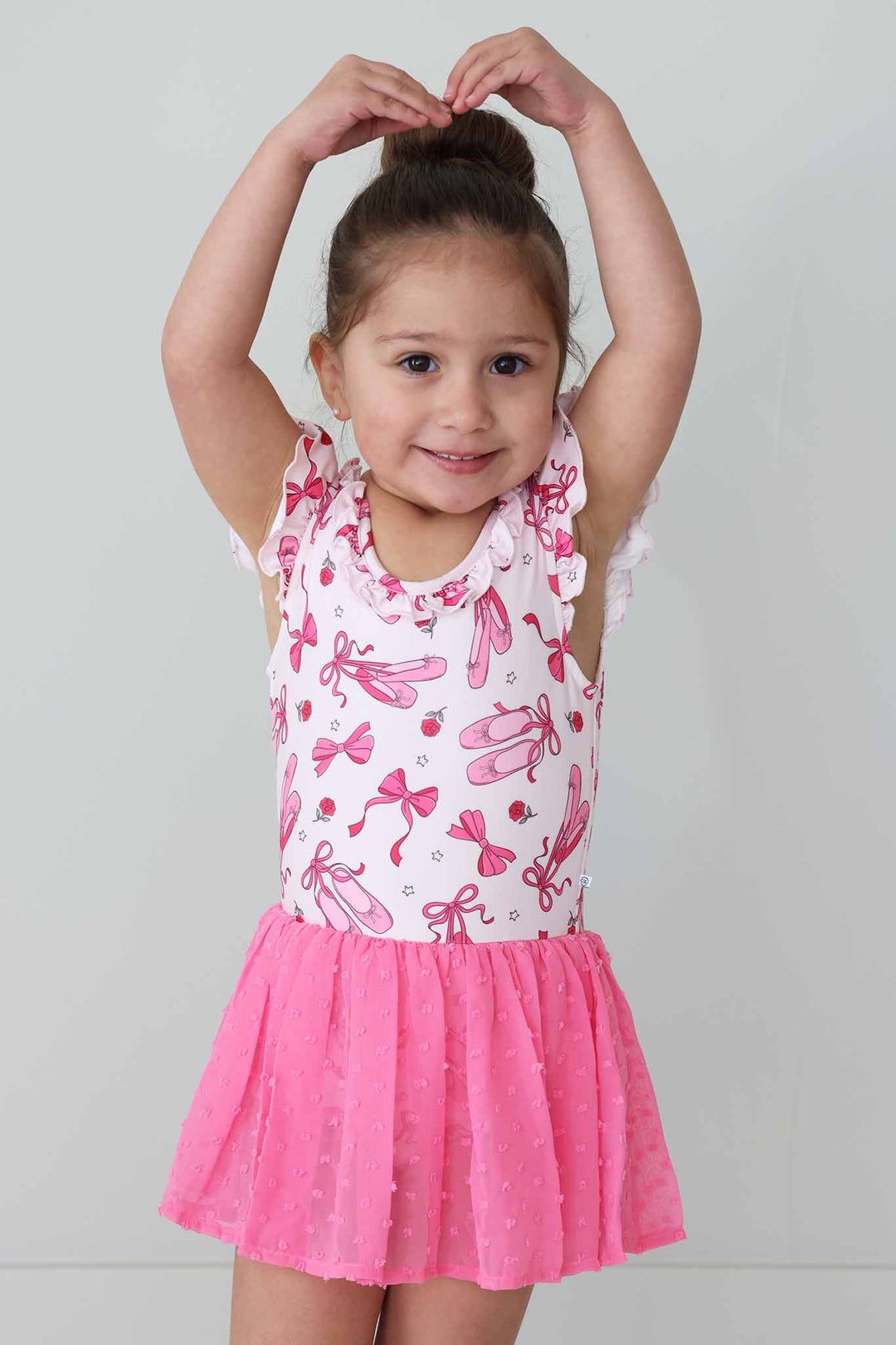 Pink Ballet Dance Leotard - Caden Lane