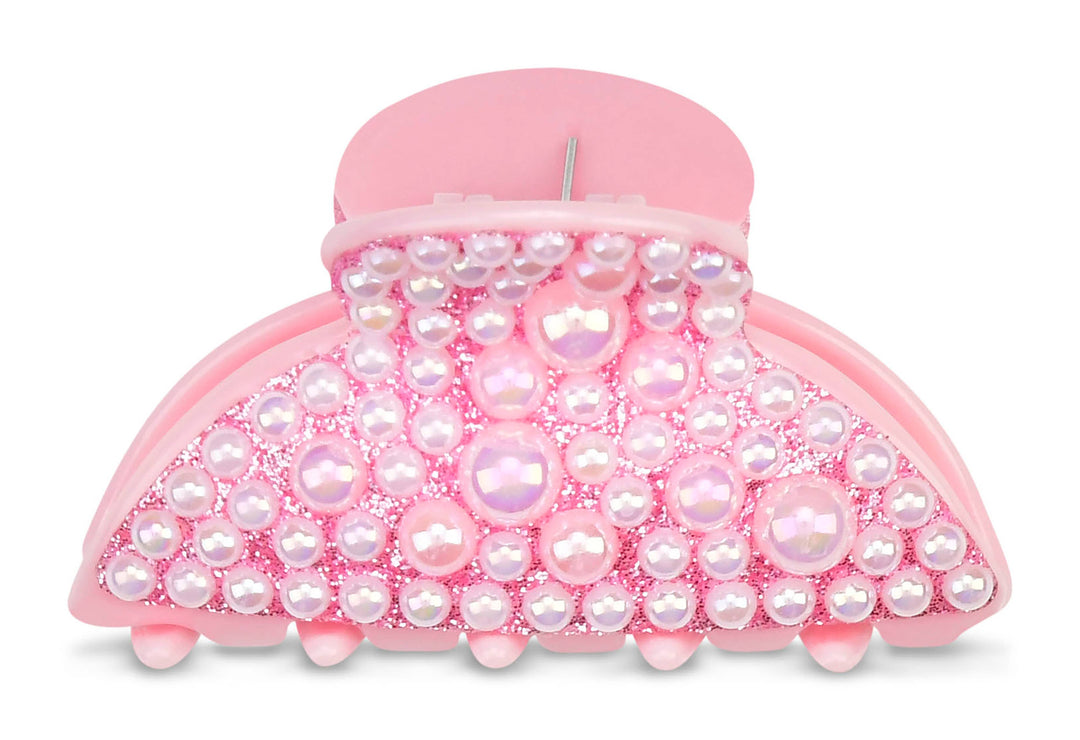 Pink Pearl Hair Clip