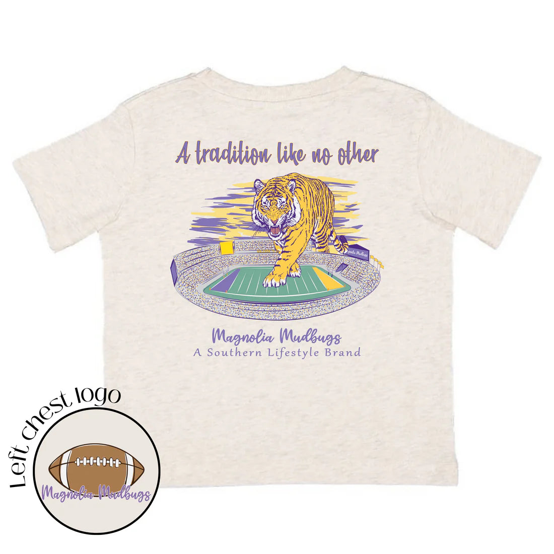 LSU Stadium Traditions T-Shirt - Magnolia Mudbugs