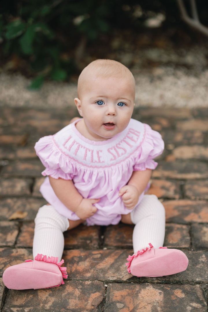 Little Sister Smocked Bubble - Teeta